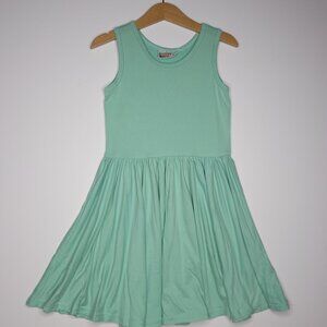 DotDotSmile Size 5/6 Tank Dress - NWT Solid Green